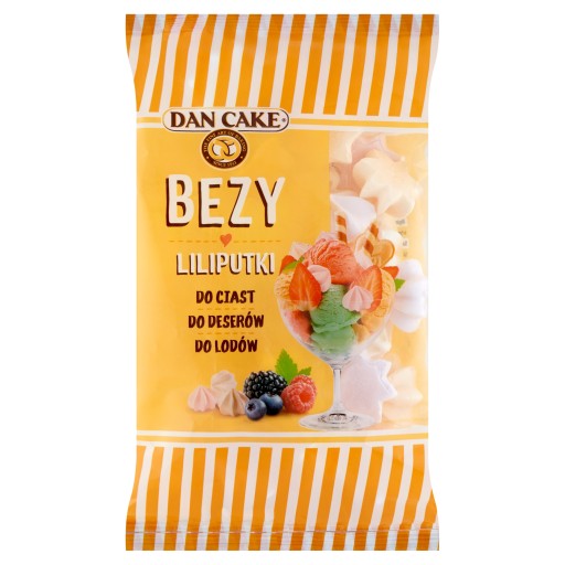 Dan Cake Farebné pusinky Liliputki 100 g
