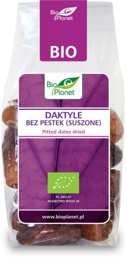 BEZSEMENNÉ SUŠENÉ DATLE, BEZLEPKU, BIO 150 G - BIO PLANÉTA