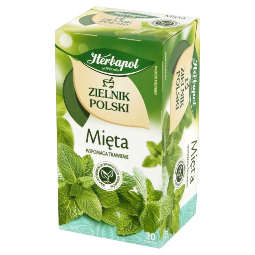 HERBAPOL Bylinný čaj Mint Polish Herbarium 20 sáčkov