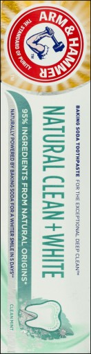 Zubná pasta Arm & Hammer Natural Clean White