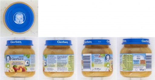 Nestlé Gerber jablková omáčka s broskyňami