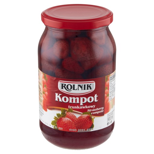 Rolník jahodový kompót 900g