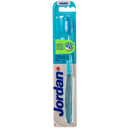 Tvrdá zubná kefka Jordan Target Teeth&Gums