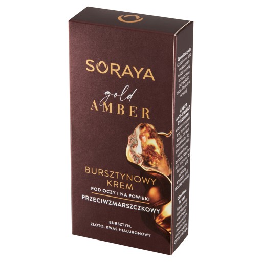 Soraya Gold Amber jantárový očný krém na očné viečka proti vráskam