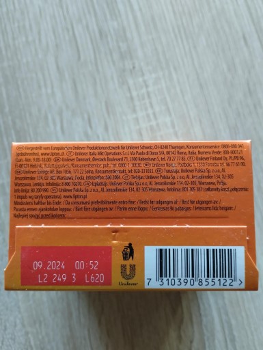 LIPTON čierny ovocný čaj BLUE FRUITS 20T