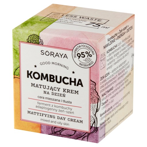 SORAYA Kombucha MATTIFYING denný krém 75 ml