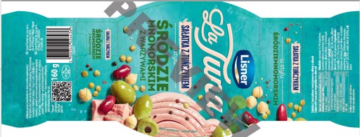 Lisner stredomorský šalát.160g