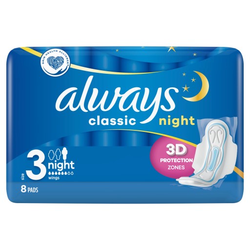 KLASICKÝ NOČNÝ BOX PODPORA 8 KS
