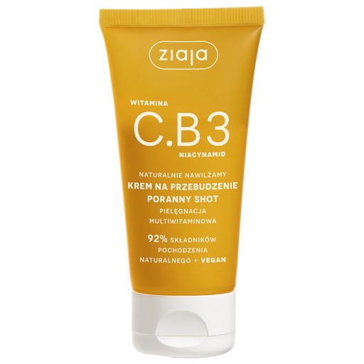 Ziaja VITAMÍN C. B3 NIACINAMIDE Ranný shot krém