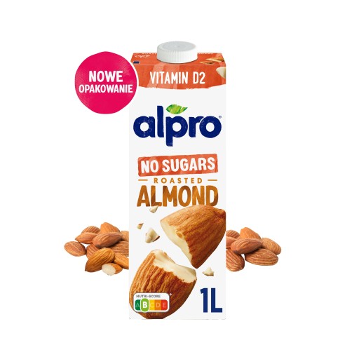 ALPRO MANDĽOVÝ NÁPOJ, NESLADENÝ 1L..