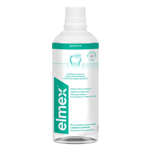 Elmex Sensitive ústna voda 400 ml