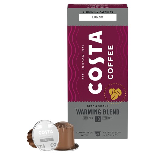 Kapsuly Nespresso Costa Coffee The Warming Blend 10 ks.