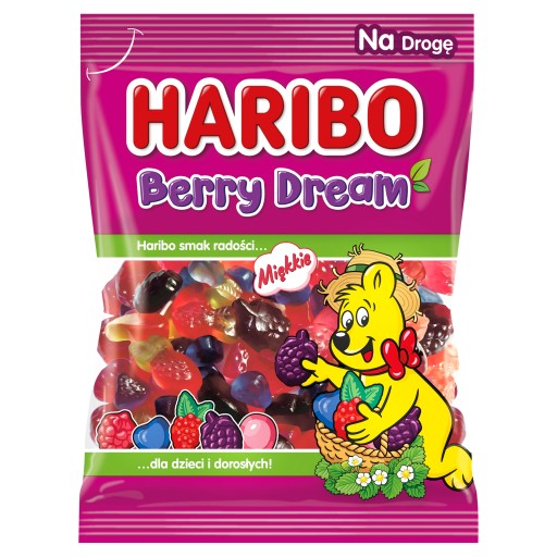 Haribo ovocné želé s príchuťou lesného ovocia 85g