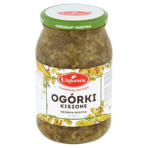 Urb.nakladané uhorky 910g