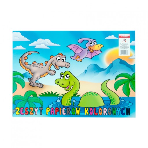 Výstrižok Farebný papier A4 8 listov. SDM