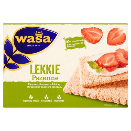 Wasa Svetlý pšeničný chlieb 140 g