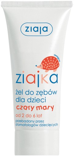 Ziaja Ziajka, zubná pasta gél pre deti, 50 ml