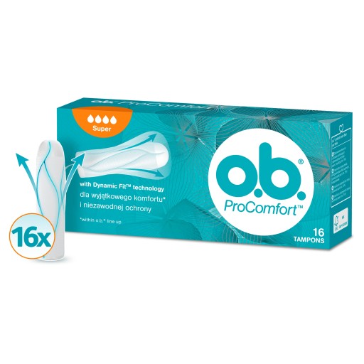 O.B. Tampóny ProComfort Super 16 ks