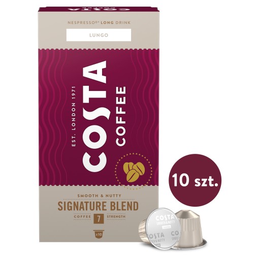 Kapsule pre Nespresso Costa Lungo Signature 10 ks