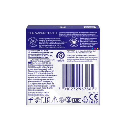 Durex Classic kondómy 3 ks.