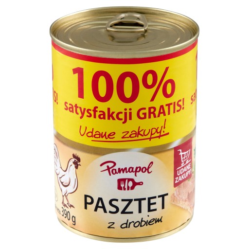 Pamapol paštéta z bravčového a hydinového mäsa 390 g