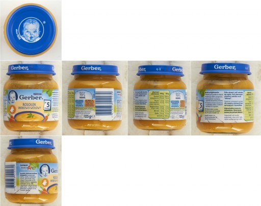 Gerber Domáci kurací a hovädzí vývar 5m+ 125g