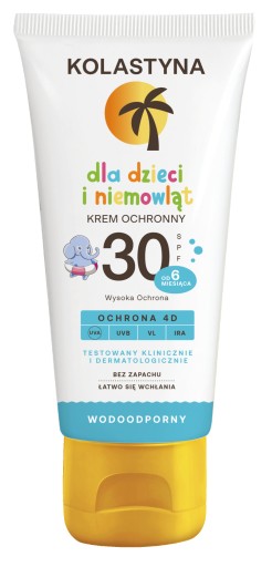 Kolastyna opaľovací krém SPF30 (vysoká ochrana) 75 ml