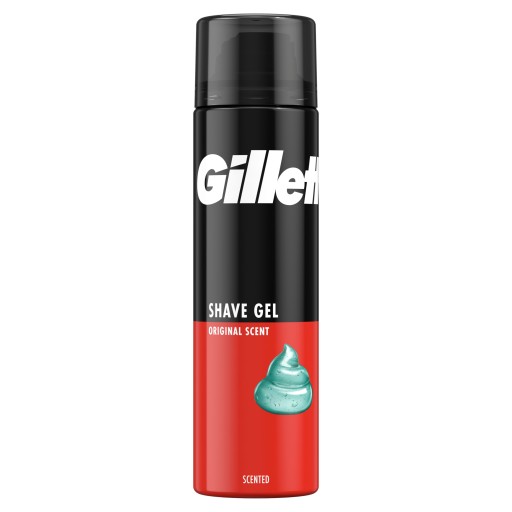 Gillette Original Scent gél na holenie 200 ml
