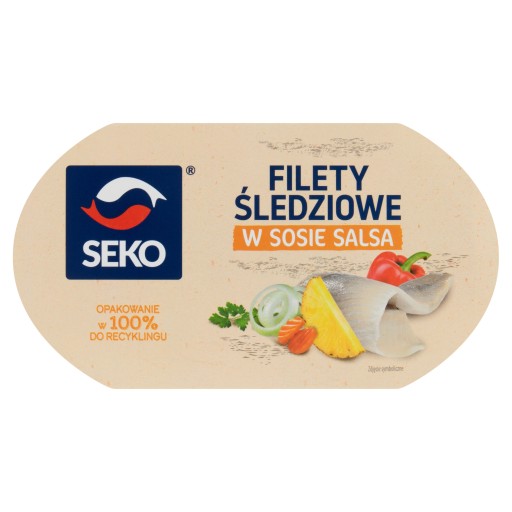 Filety zo sleďa v seko salsa omáčke 250g