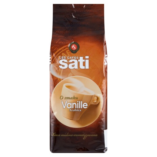 Vrecúško na mletú kávu Sati Vanilka 250g