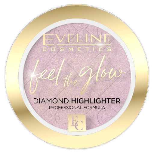Eveline Cosmetics Feel the Glow rozjasňovač č. 03 - Rose Gold
