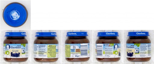 Gerber Dezertná pena zo sušených sliviek po 4 mesiacoch 125g