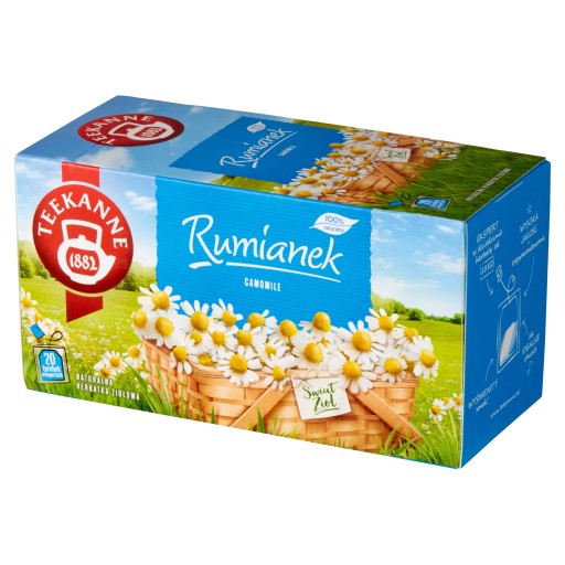 Harmančekový Teekanne Harmančekový čaj 20 vrecúšok