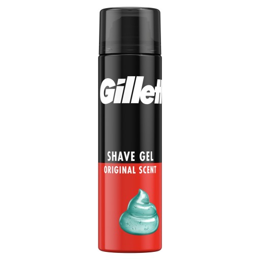 Gillette Original Scent gél na holenie 200 ml