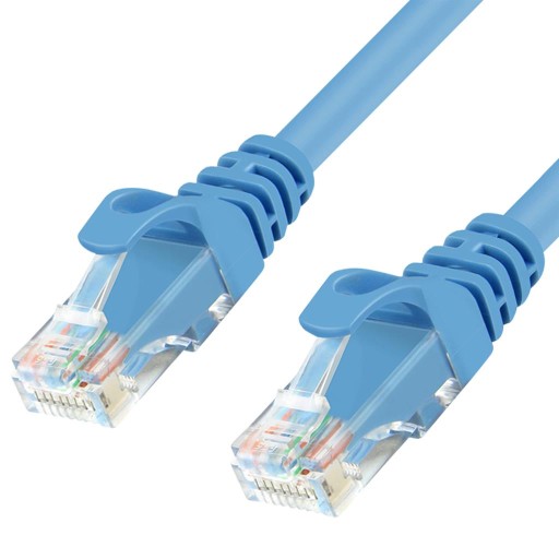 Unitek patchcord kábel UTP CAT.6 LAN kábel modrý 1m
