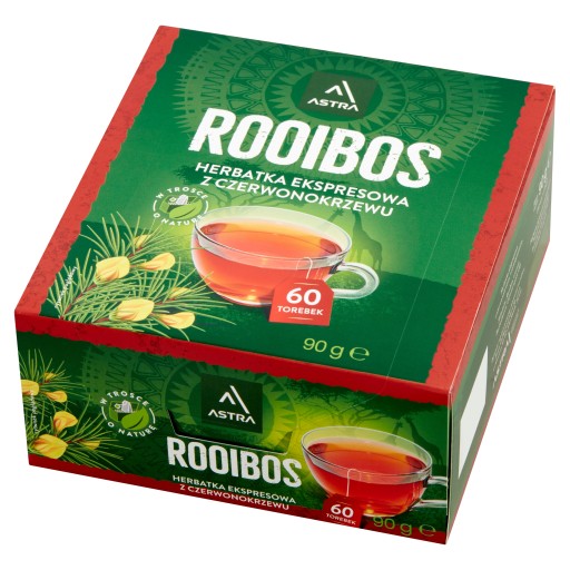 Astra rooibos 60 expresných tašiek