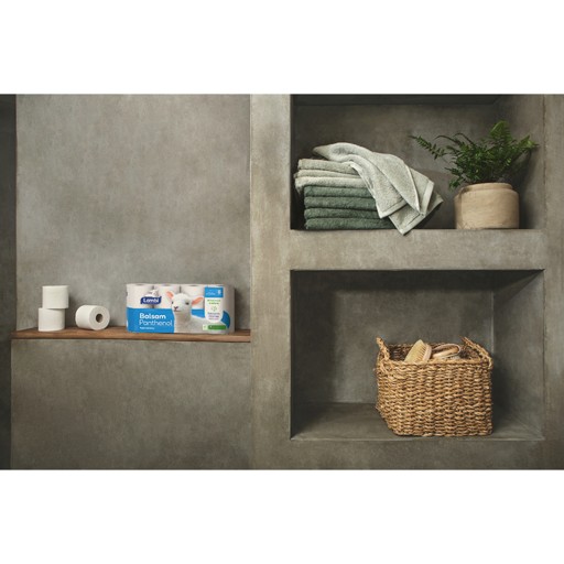 Toaletný papier LAMBI Balsam Panthenol, 3 vrstvy, 8 roliek