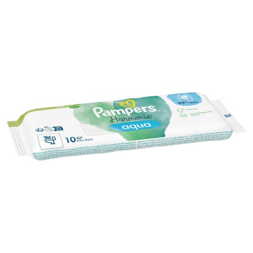 Pampers Harmonie Aqua obrúsky 1 x 10 ks.