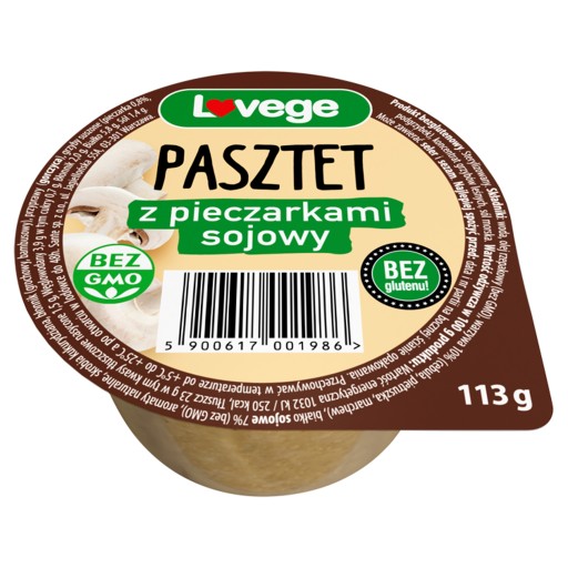Sante Sójová paštéta s hubami 113 g