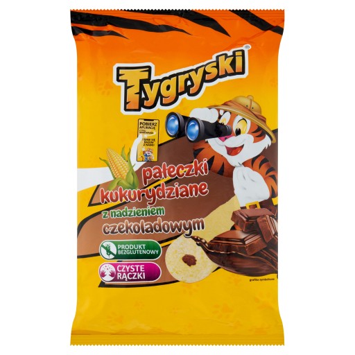 Tigrie kukuričné tyčinky/syr 60g