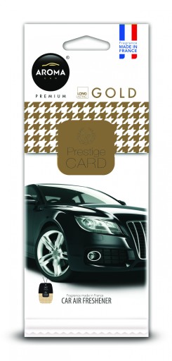 AROMA VÔŇA DO AUTO PRESTIŽNÁ KARTA ZLATÝ PRÍVESOK PREMIUM VÔŇA