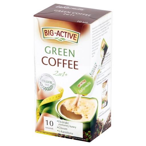Big-Active La Karnita Green Coffee 2v1 (10 x 12 g) 120 g