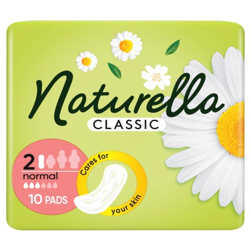 Naturella hygienické vložky bez krídel 10 ks.