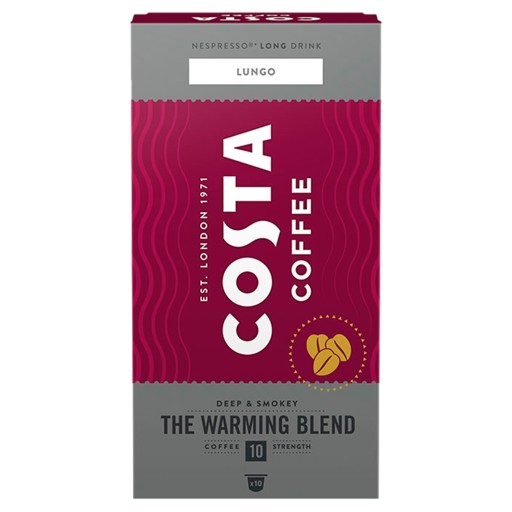 Kapsuly Nespresso Costa Coffee The Warming Blend 10 ks.