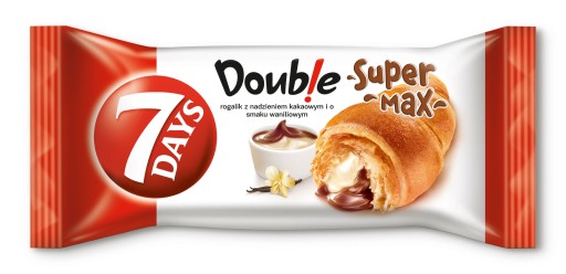 7 Days Croissant s náplňou s kakaovou a vanilkovou príchuťou 110 g