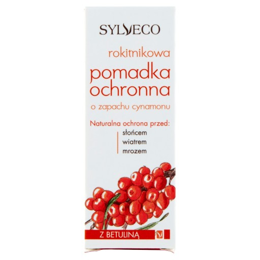 Sylveco Rakytníkový ochranný rúž s vôňou škorice