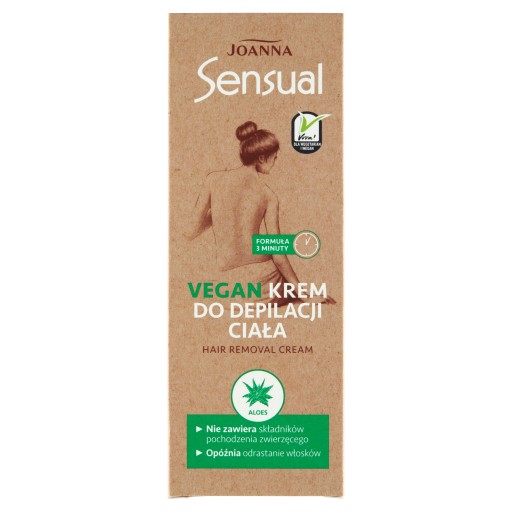 Joanna Sensual Vegan Body depilačný krém