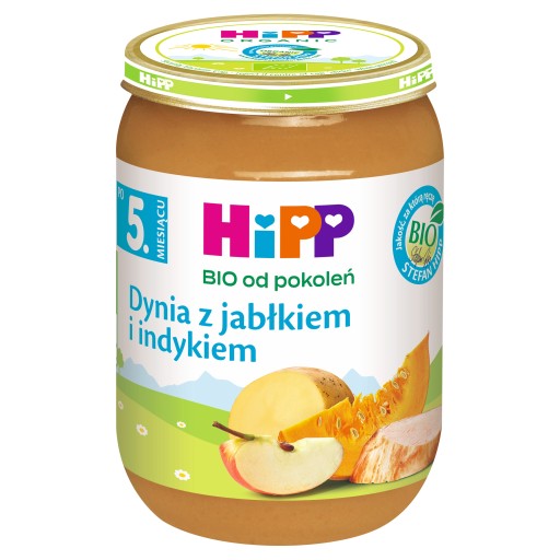 Tekvica s morkou po 5 mesiacoch HiPP BIO 190g