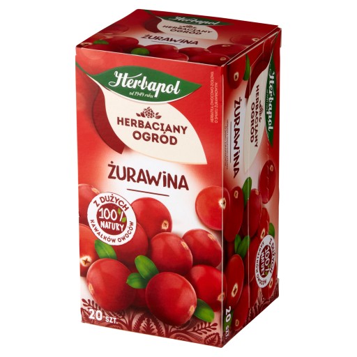 Herbapol Čaj Herbaciany Ogród Brusnica 20tb