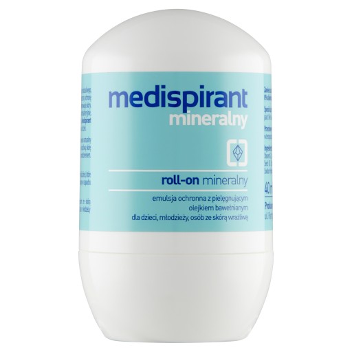 Minerálny medispirant 40 ml roll-on